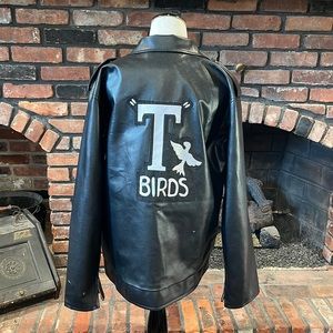 Grease Faux Leather T-Birds jacket men's size large